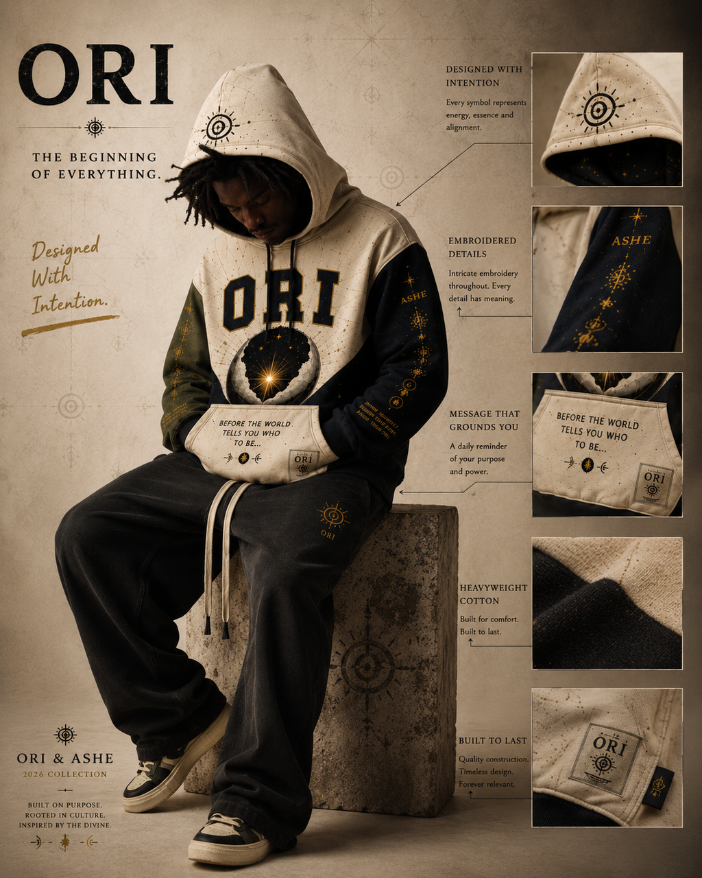 The Sacred Head | ORI Hoodie
