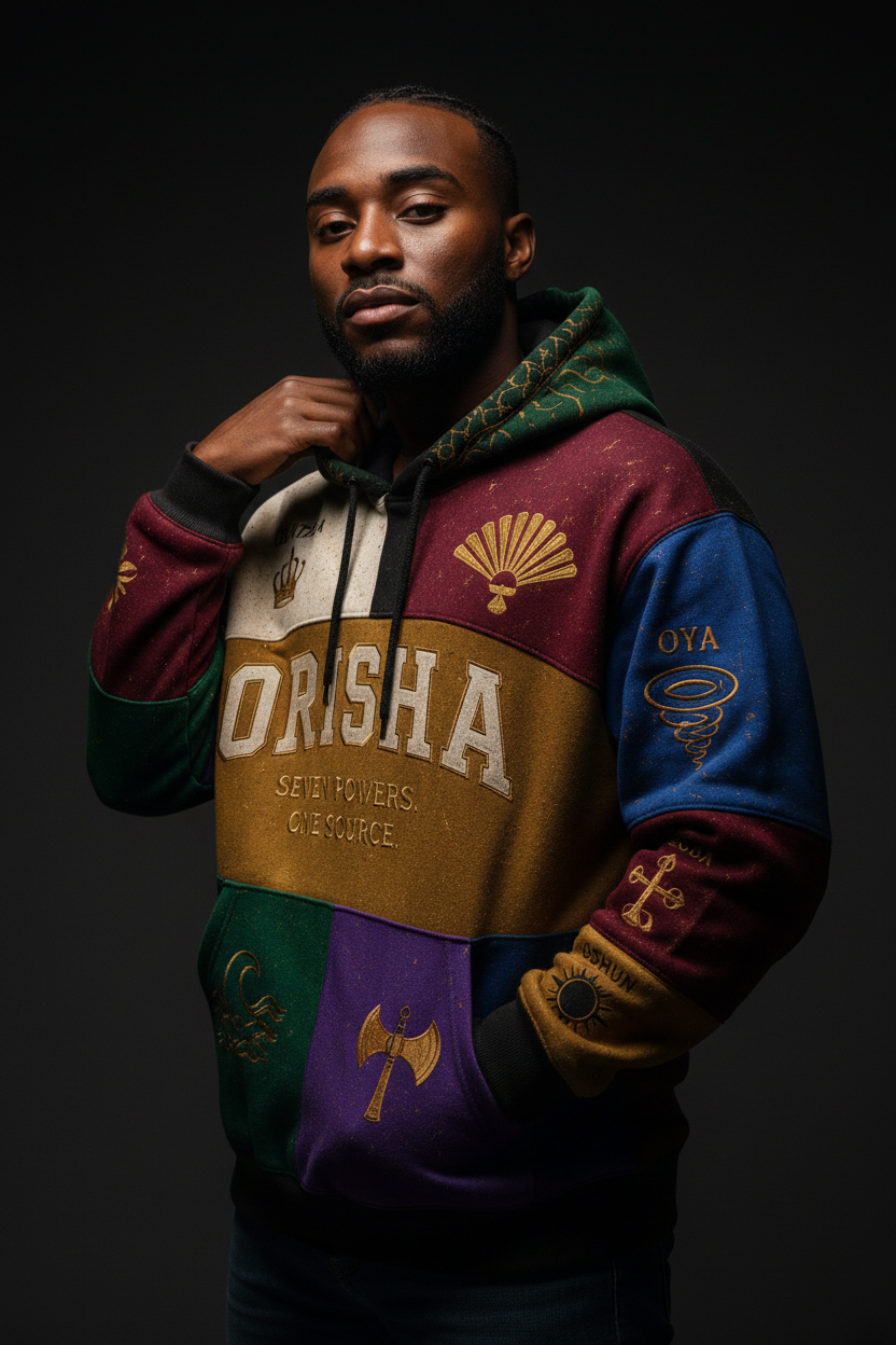 The Orisha Hoodie — Dark Editorial