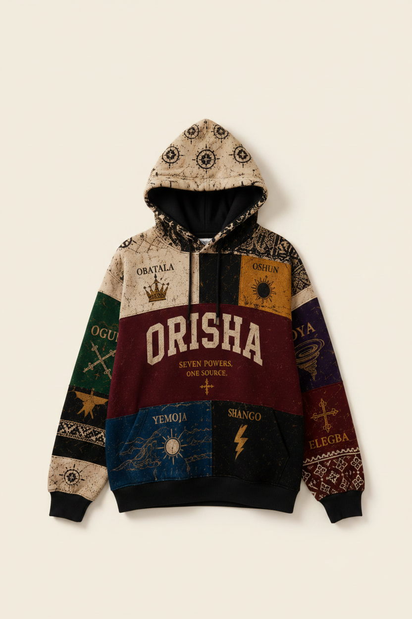 The Orisha Hoodie — Front View