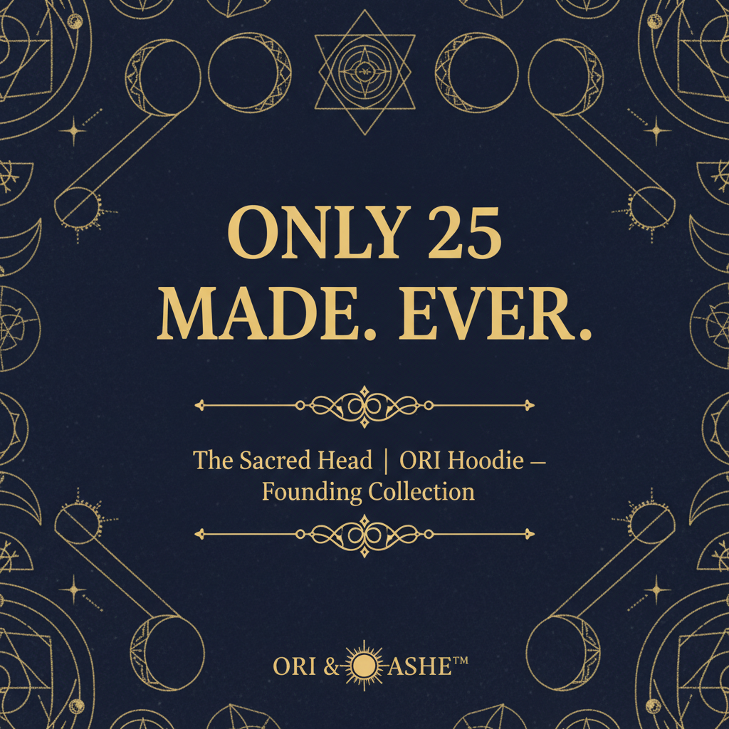 The Sacred Head | ORI Hoodie — Only 25 Made. Ever.