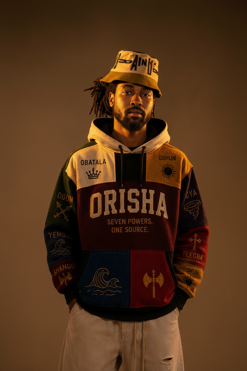 The Orisha Hoodie — Seven Powers. One Source.
